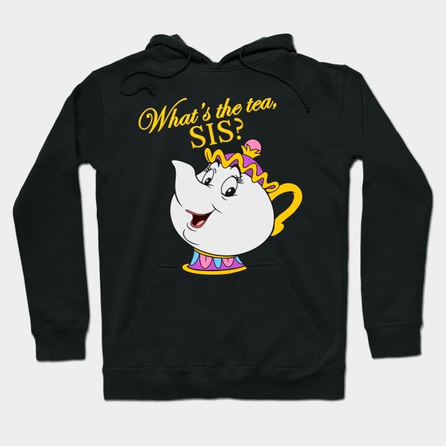 What's The Tea? Hoodie by BearAndOwl